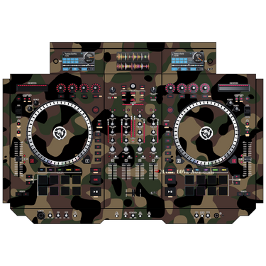 dj-skins Numark NS 7 III Skin PEACEMAKER